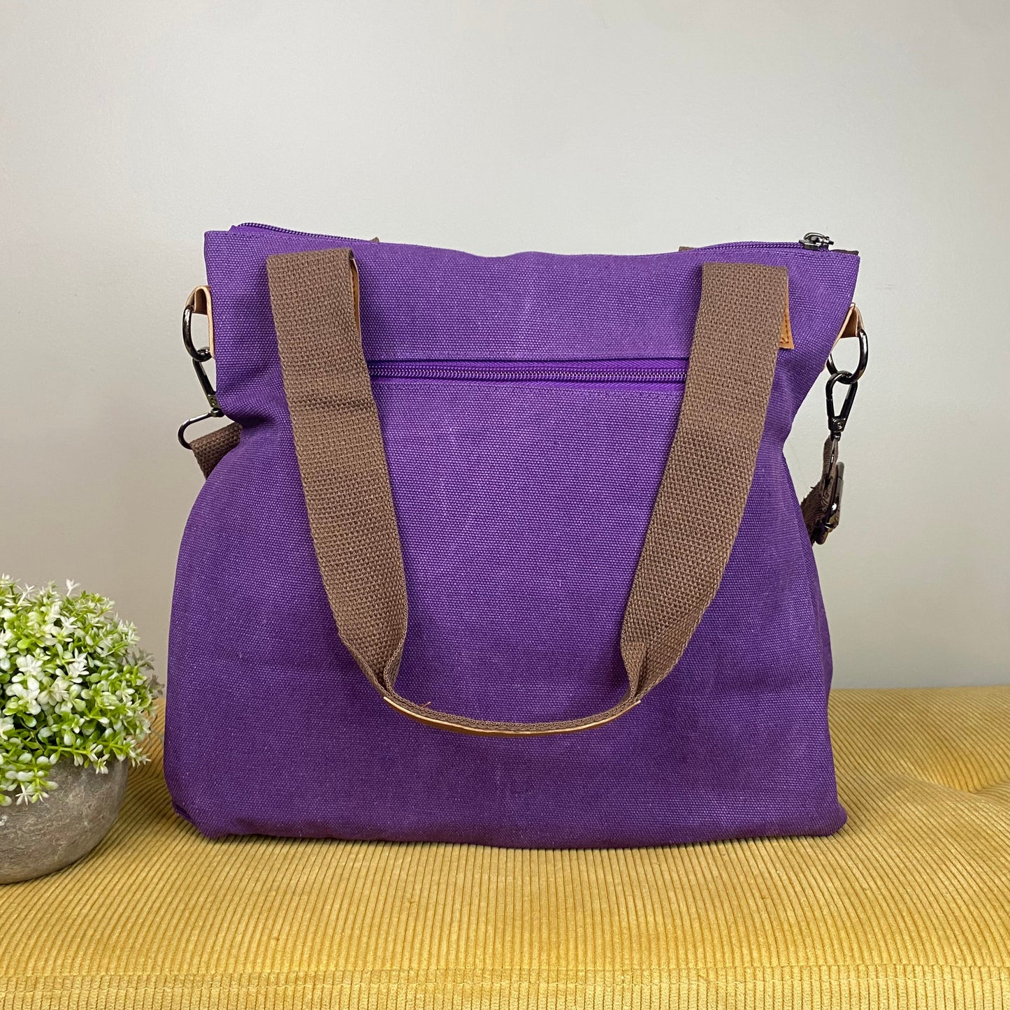 Caitlin - Canvas Satchel