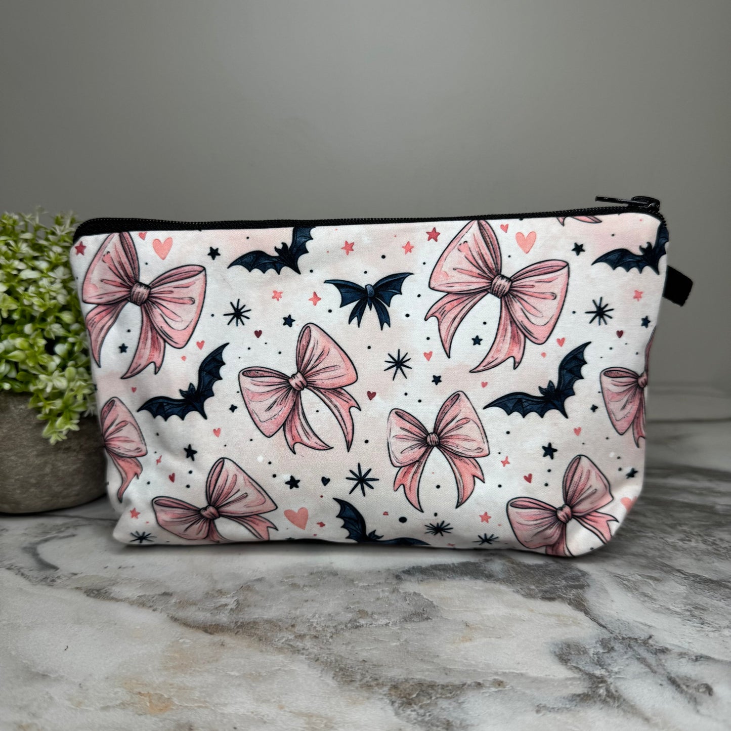 Pouch - Halloween Fall - Bat Bow