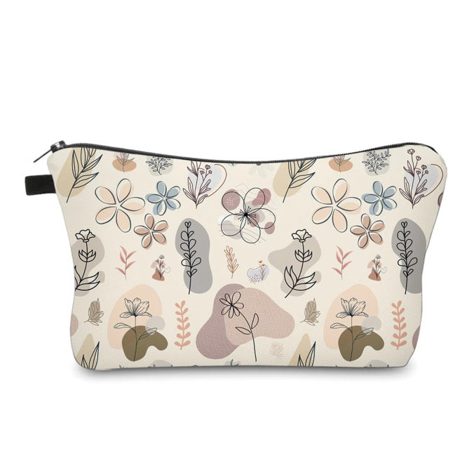 Pouch - Floral Doodles